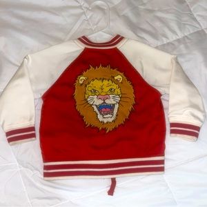 Toddler Boys' Lion Bomber Jacket - Genuine Kids from OshKosh Red Oak Opaque 18 M